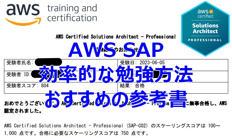 【2週間で合格】AWS SAPの効率的な勉強方法とおすすめの参考書